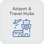 indoor air quality for airport and travel